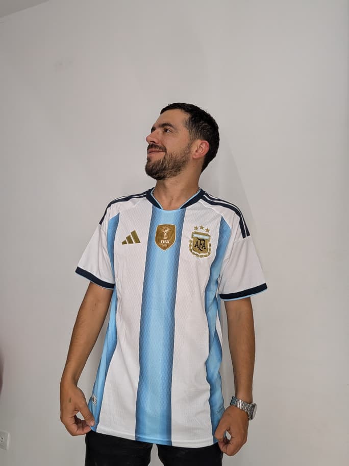 Uniforme Argentina 2026 AAA Bordada