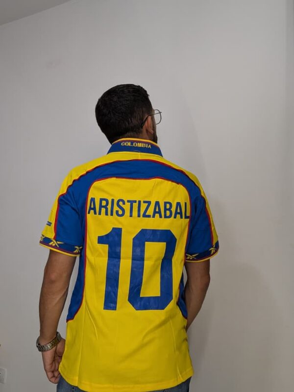 Camiseta Copa América Selección Colombia 2001 (Calidad 1.1)