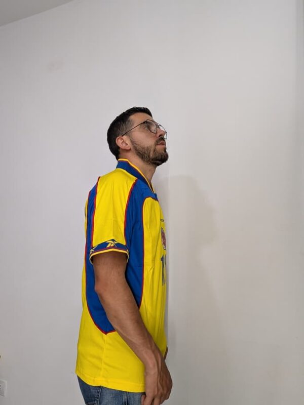Camiseta Copa América Selección Colombia 2001 (Calidad 1.1)