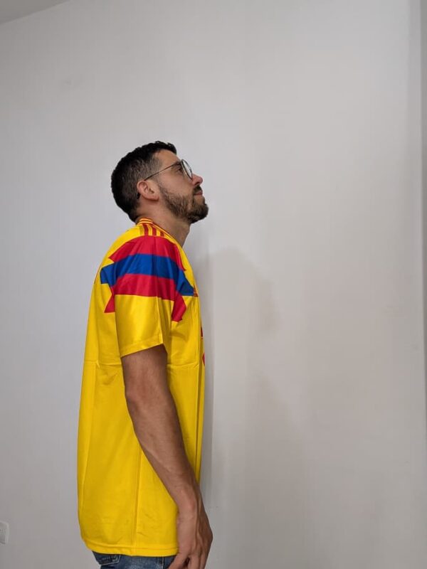 Camiseta Mundial Año 90 Selección Colombia (Calidad 1.1)