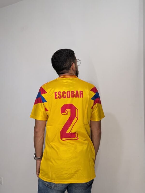 Camiseta Mundial Año 90 Selección Colombia (Calidad 1.1)