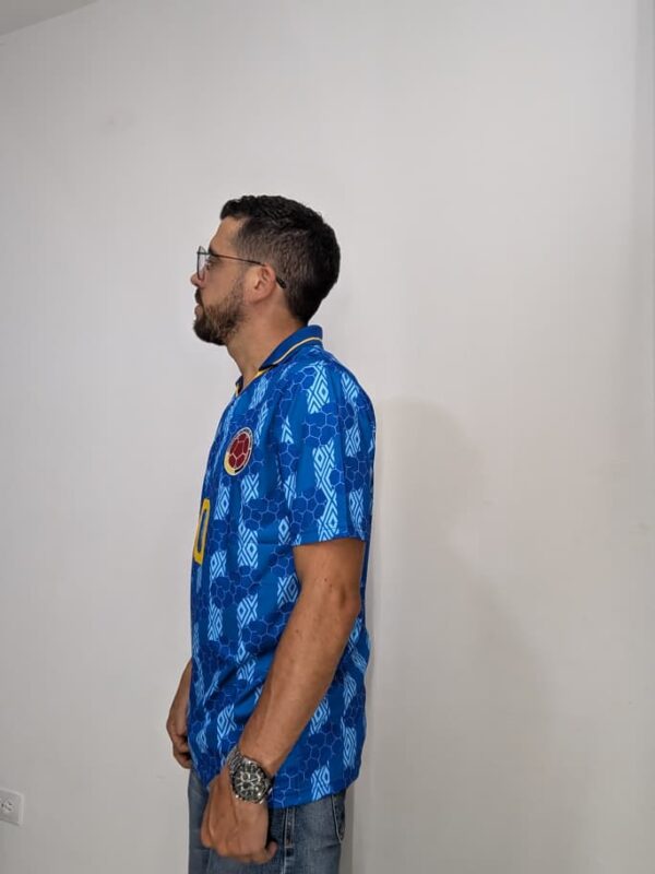 Camiseta Selección Colombia 1994 Visitante (Calidad 1.1)