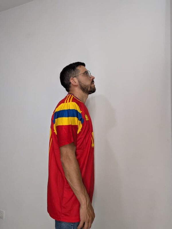 Camiseta Mundial Italia Año 90 Selección Colombia (Calidad 1.1)