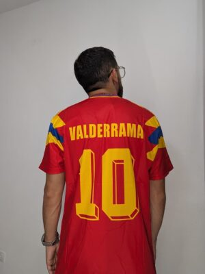 Camiseta Mundial Italia Año 90 Selección Colombia (Calidad 1.1)