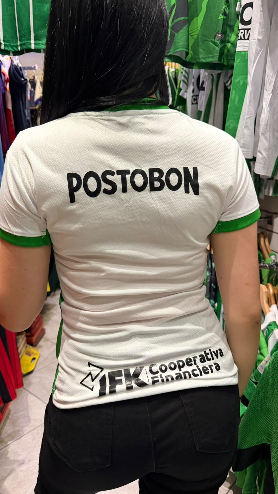 Camiseta Visitantes Atlético Nacional 1.1 2026