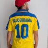 Camiseta Colombia Copa Francia 1998 (Calidad 1.1)