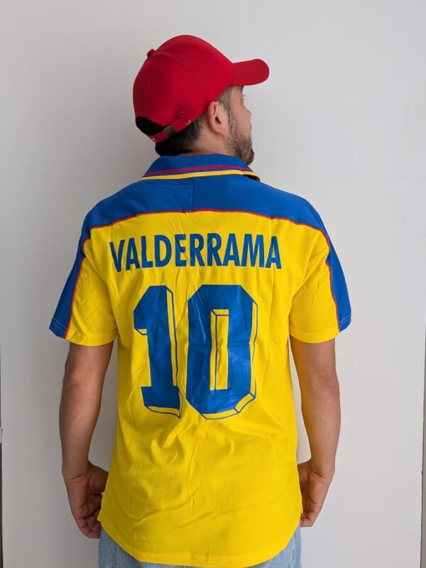 Camiseta Colombia Copa Francia 1998 (Calidad 1.1)