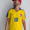 Camiseta Colombia Copa Francia 1998 (Calidad 1.1)