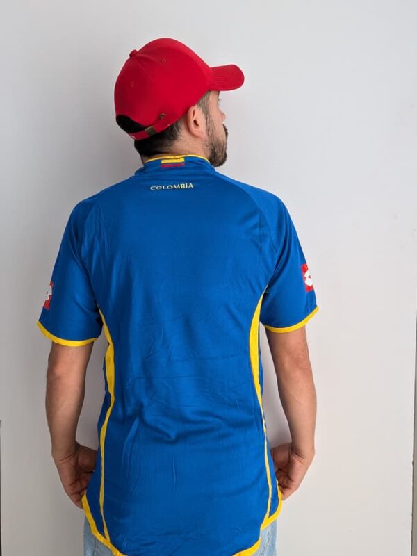 Camiseta Colombia Retro 2003-2004 (Calidad 1.1)