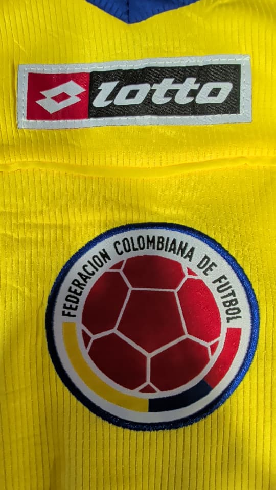 Camiseta Colombia Lotto 2003 (Calidad 1.1)