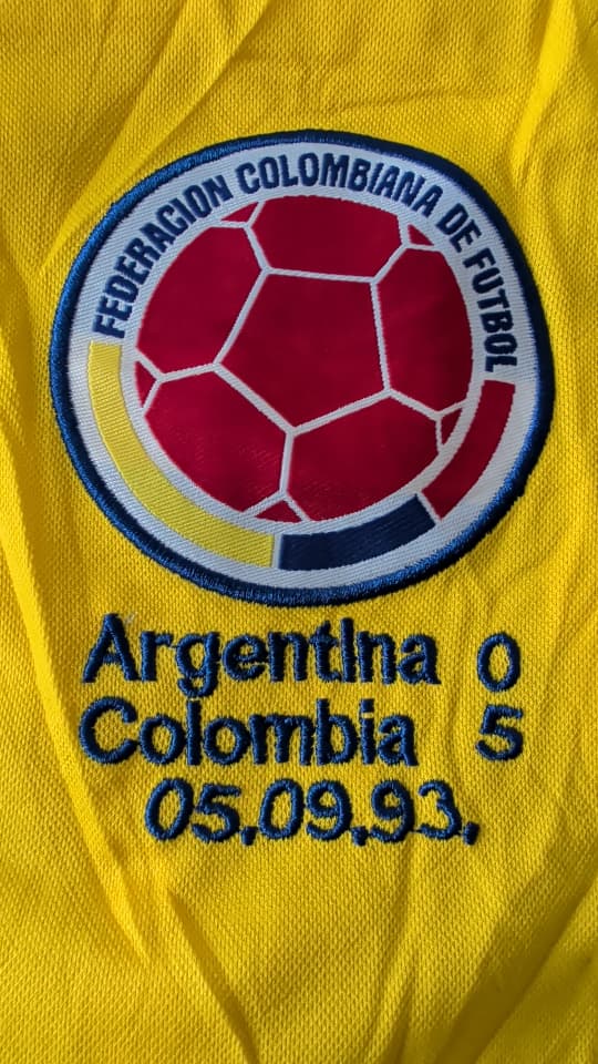Camiseta Colombia Edición Especial Año 1993(Calidad 1.1)