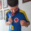 Camiseta Colombia Copa Francia 1998 Visitantes (Calidad 1.1)