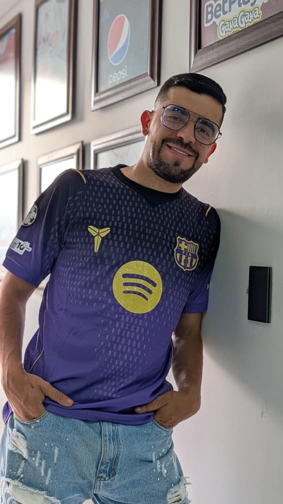 UNIFORME DEL BARSELONA VERCION JUGADOR