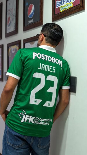CAMISETA DE NACIONAL 2026 DORSAL JAMES 23